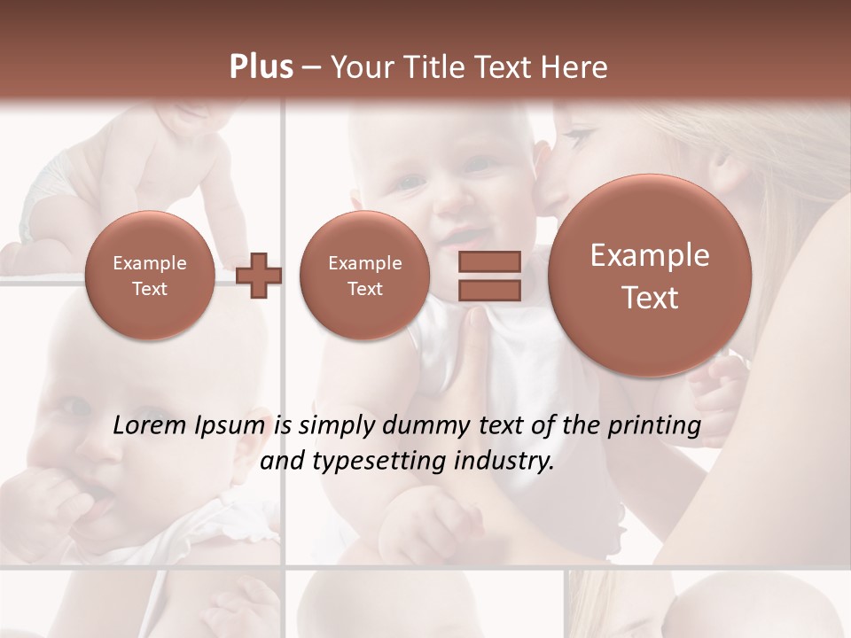 Happy Parenting Girl PowerPoint Template