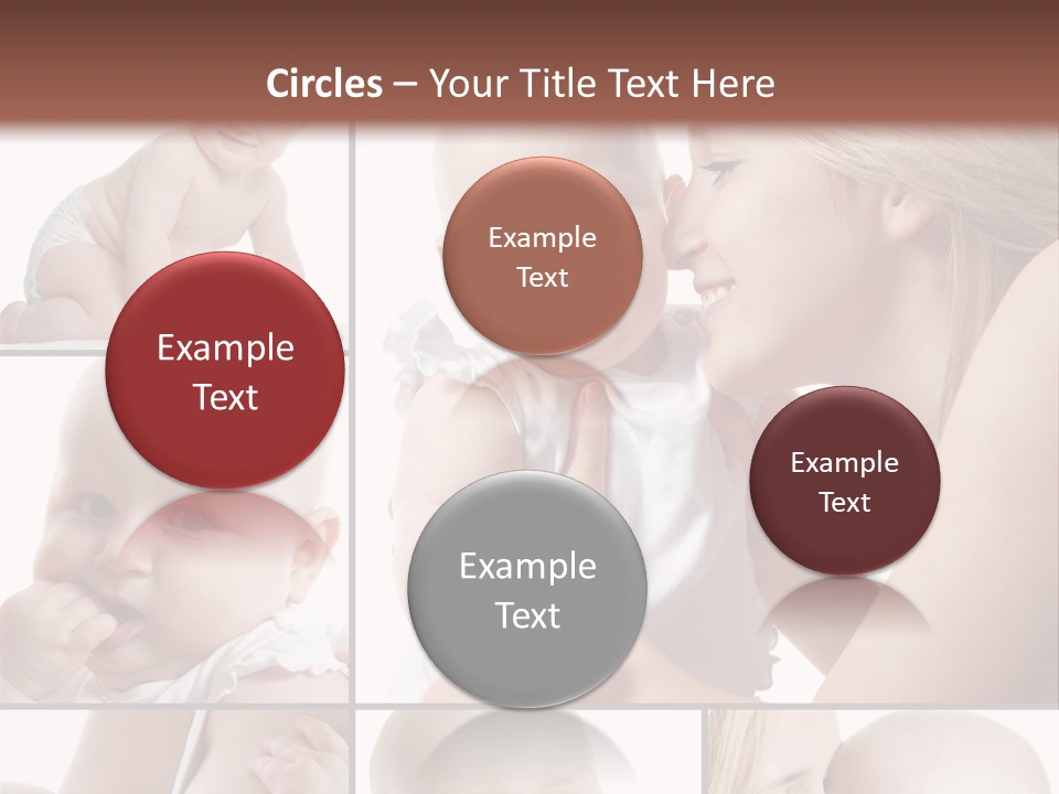 Happy Parenting Girl PowerPoint Template