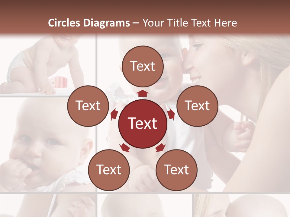 Happy Parenting Girl PowerPoint Template