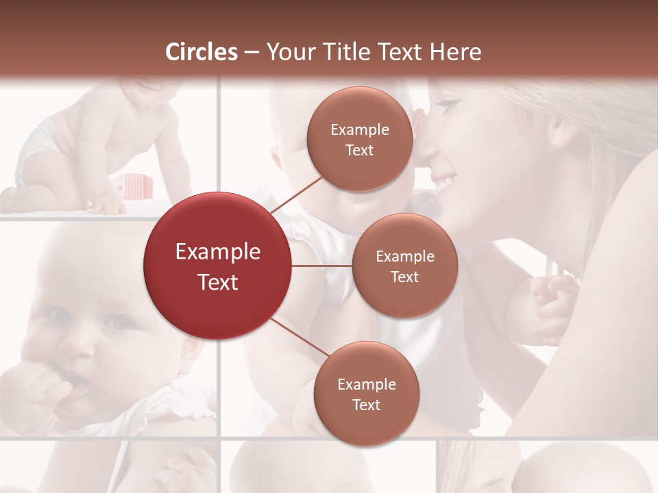 Happy Parenting Girl PowerPoint Template