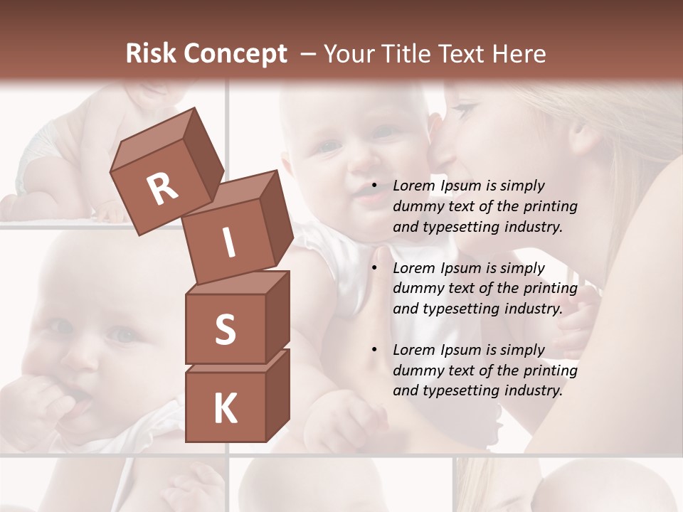 Happy Parenting Girl PowerPoint Template