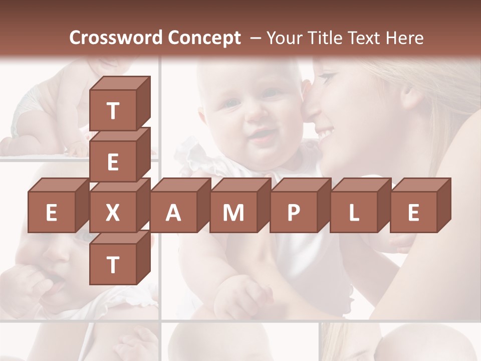 Happy Parenting Girl PowerPoint Template