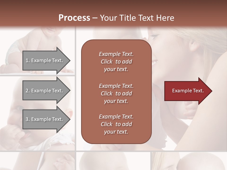 Happy Parenting Girl PowerPoint Template