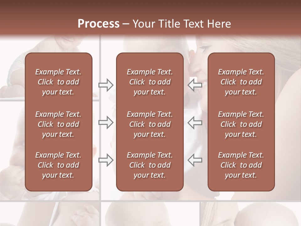 Happy Parenting Girl PowerPoint Template