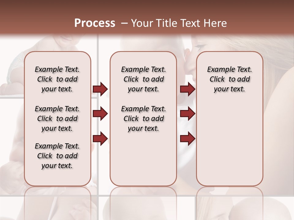 Happy Parenting Girl PowerPoint Template