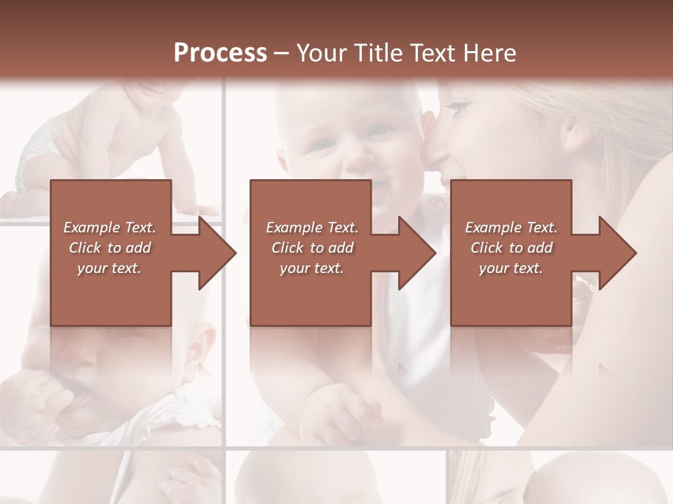 Happy Parenting Girl PowerPoint Template