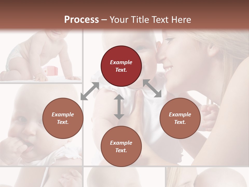 Happy Parenting Girl PowerPoint Template