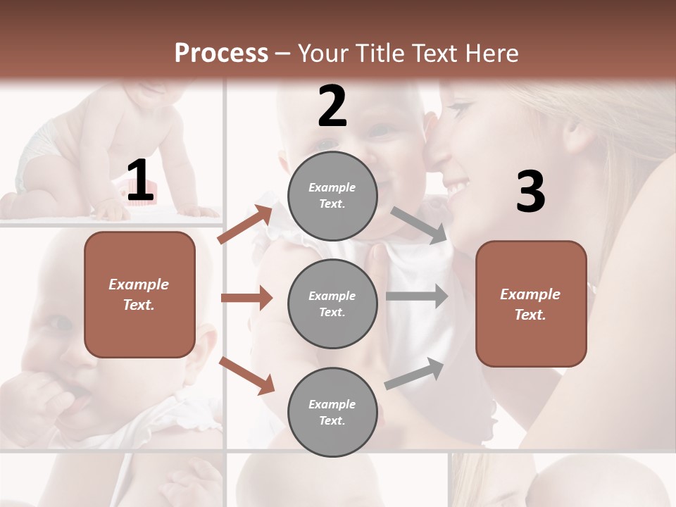 Happy Parenting Girl PowerPoint Template