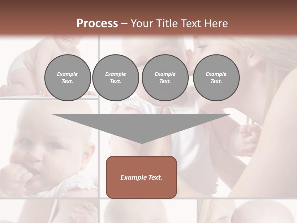 Happy Parenting Girl PowerPoint Template