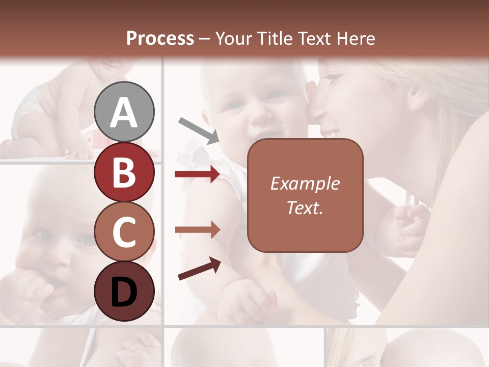 Happy Parenting Girl PowerPoint Template