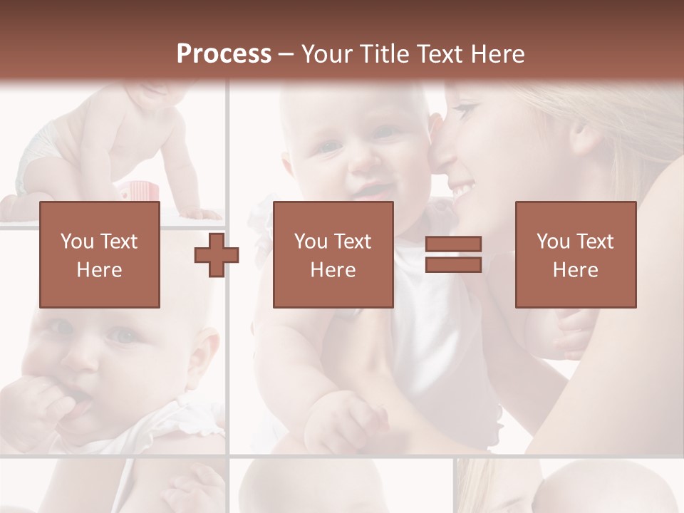 Happy Parenting Girl PowerPoint Template