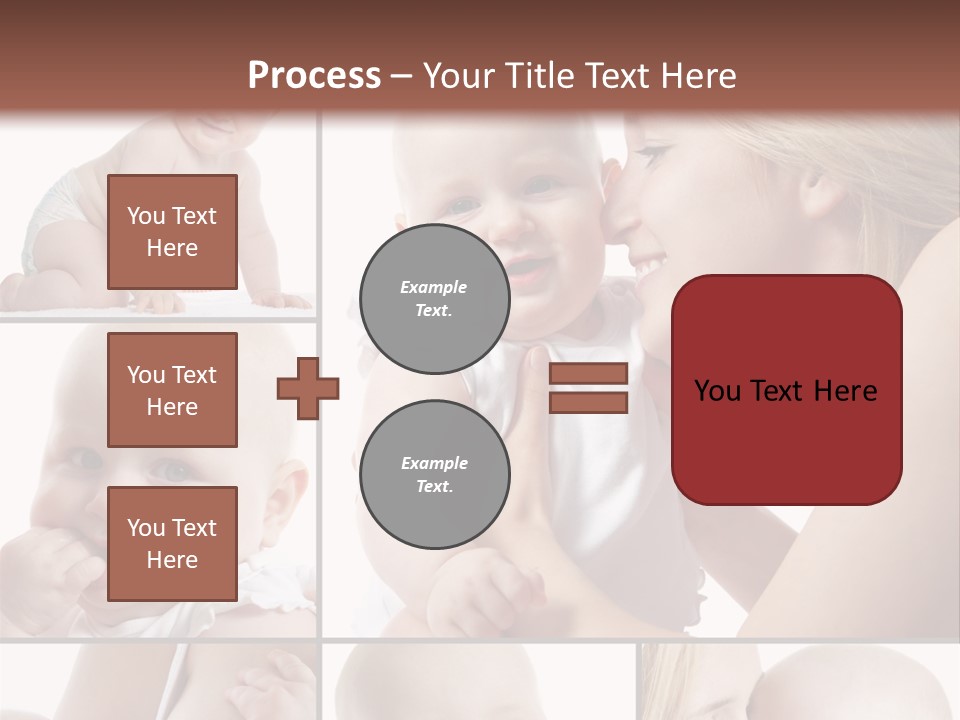 Happy Parenting Girl PowerPoint Template