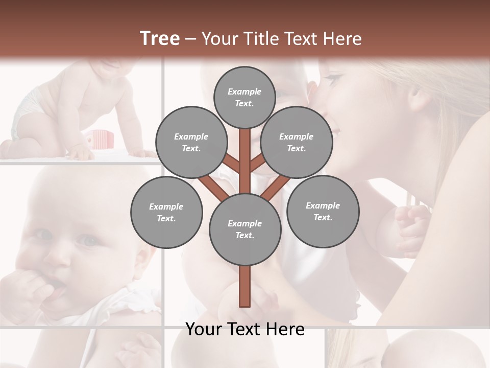 Happy Parenting Girl PowerPoint Template