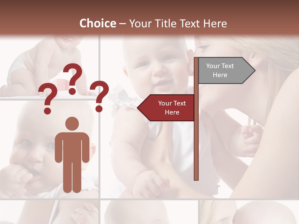 Happy Parenting Girl PowerPoint Template