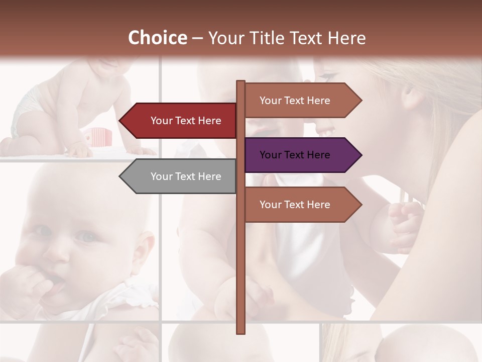 Happy Parenting Girl PowerPoint Template