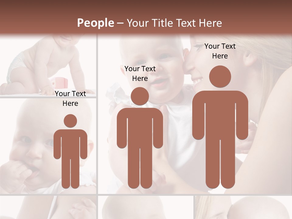 Happy Parenting Girl PowerPoint Template