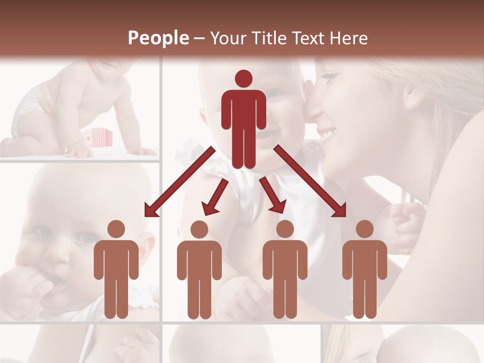 Happy Parenting Girl PowerPoint Template