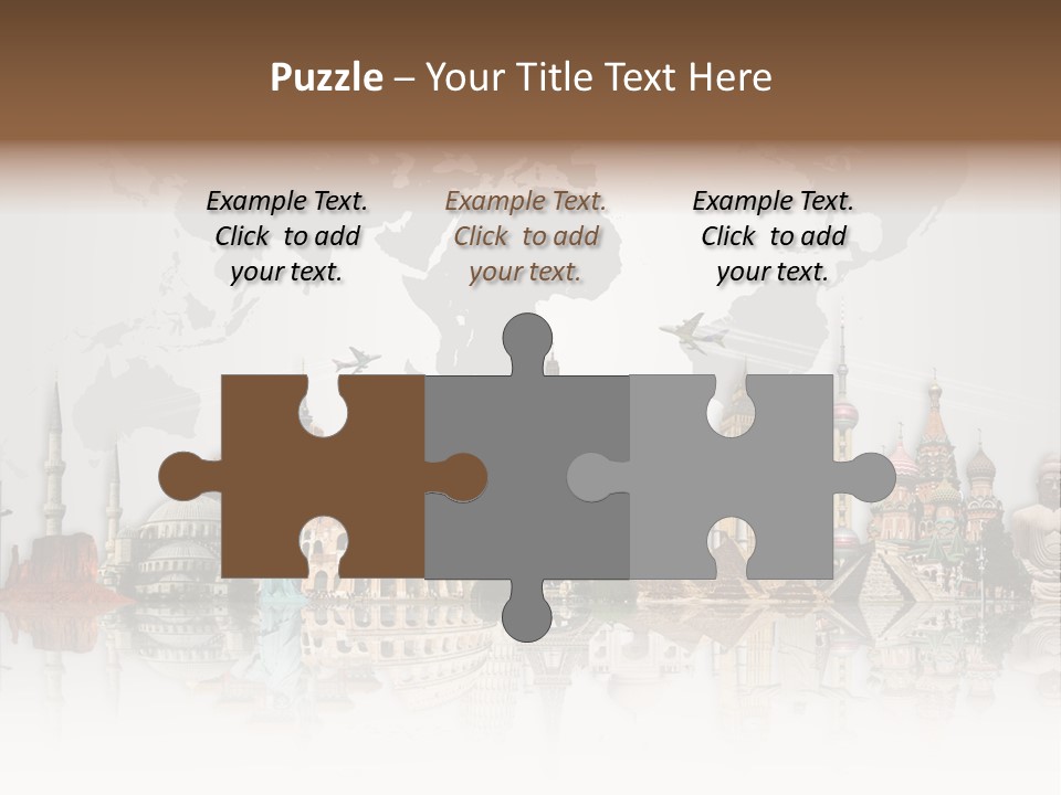 Europe International Journey PowerPoint Template