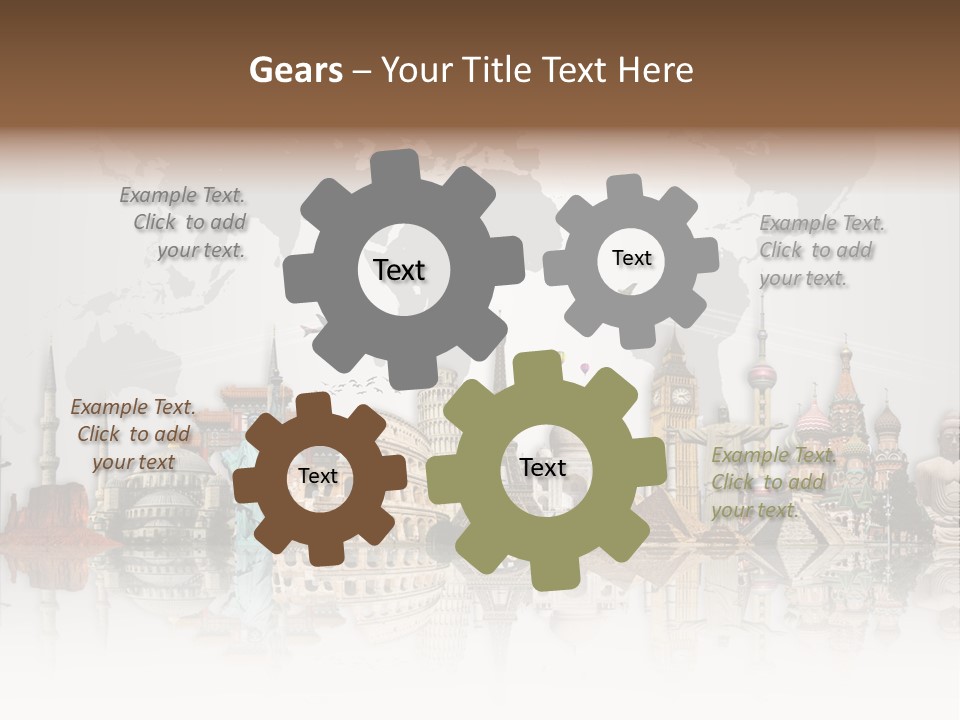 Europe International Journey PowerPoint Template