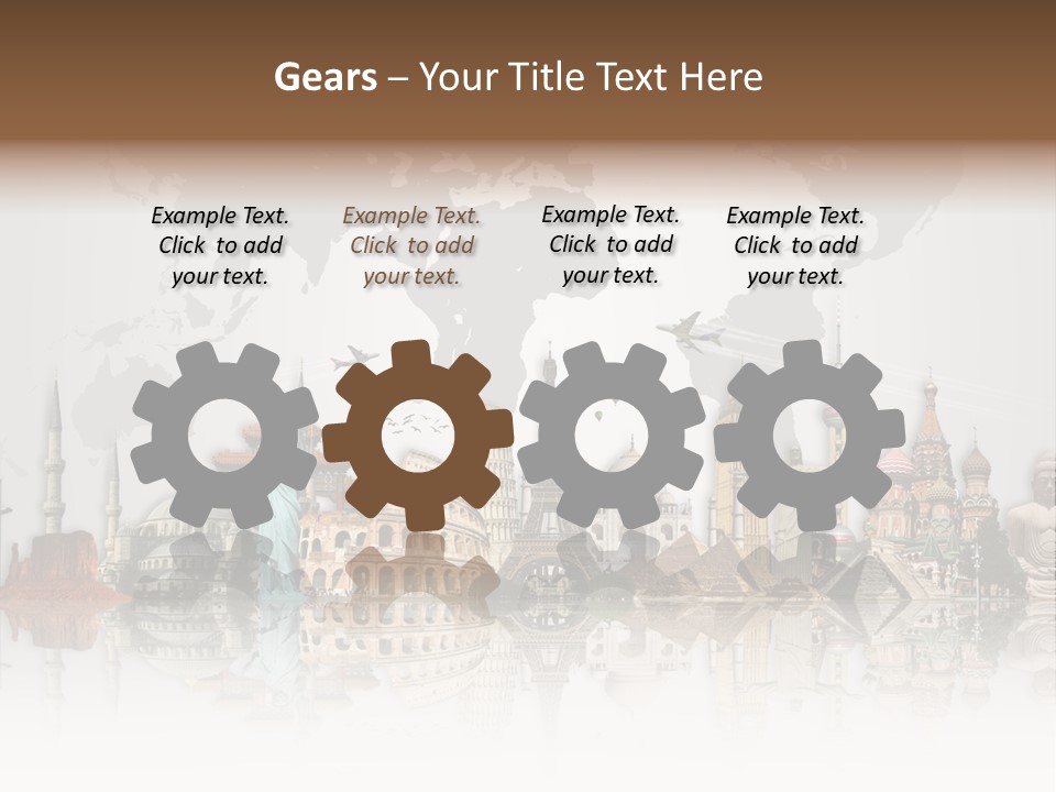 Europe International Journey PowerPoint Template