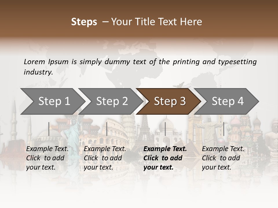 Europe International Journey PowerPoint Template