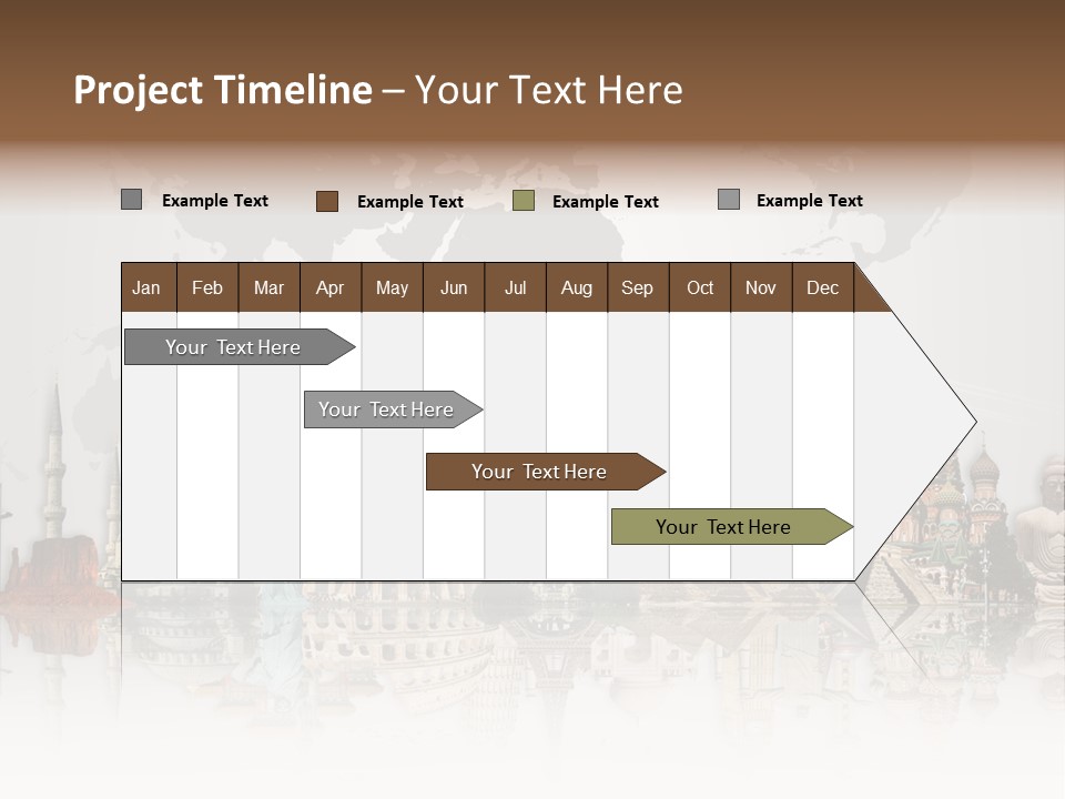 Europe International Journey PowerPoint Template