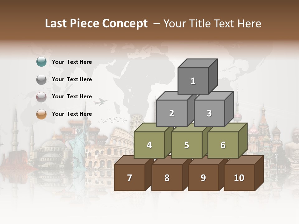 Europe International Journey PowerPoint Template