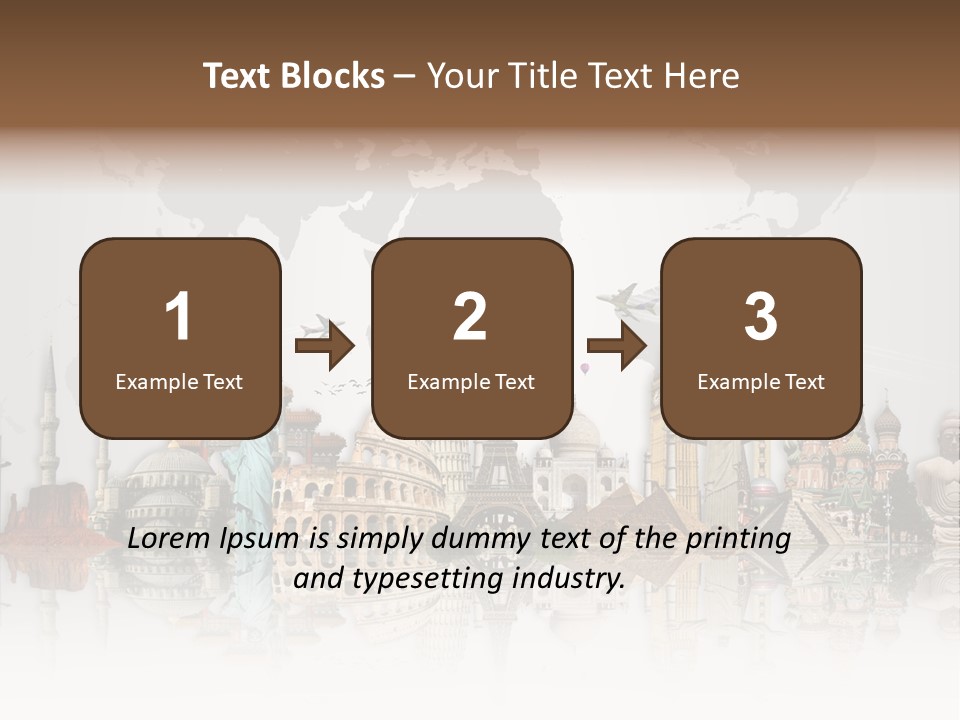 Europe International Journey PowerPoint Template