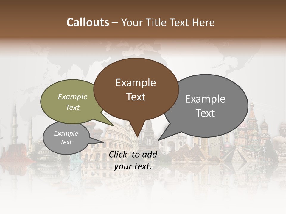 Europe International Journey PowerPoint Template