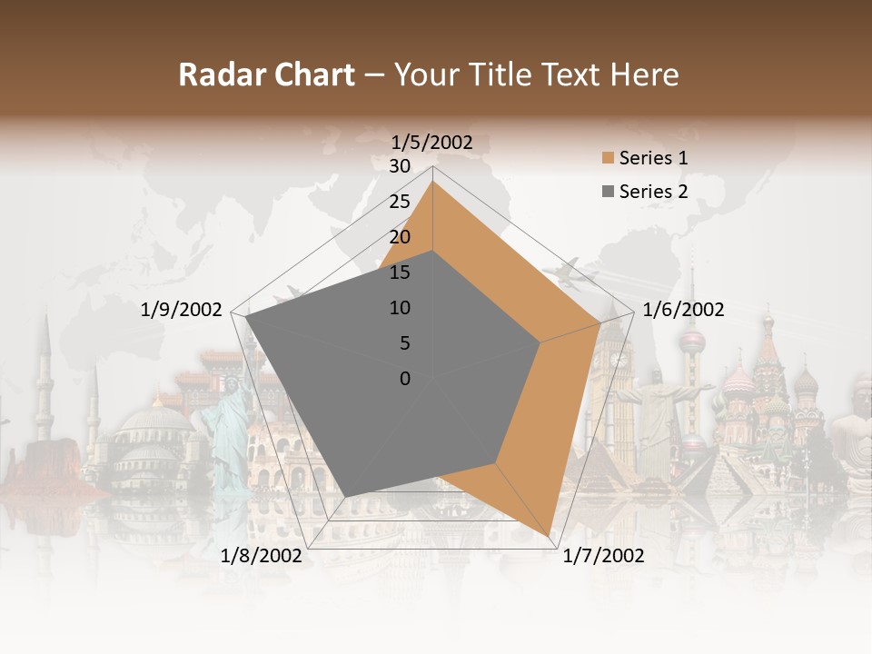 Europe International Journey PowerPoint Template