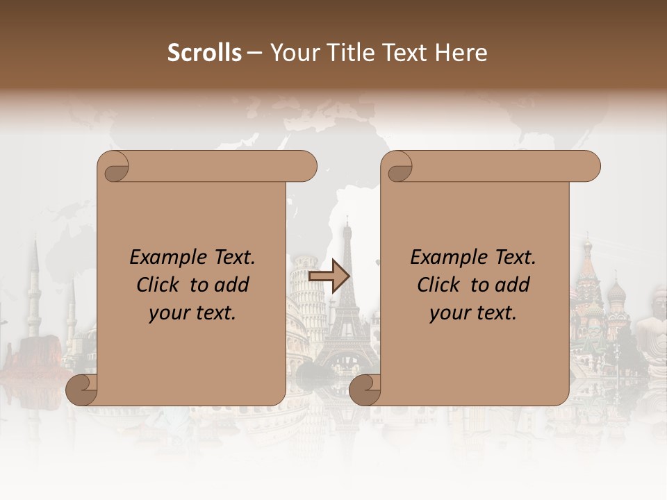 Europe International Journey PowerPoint Template