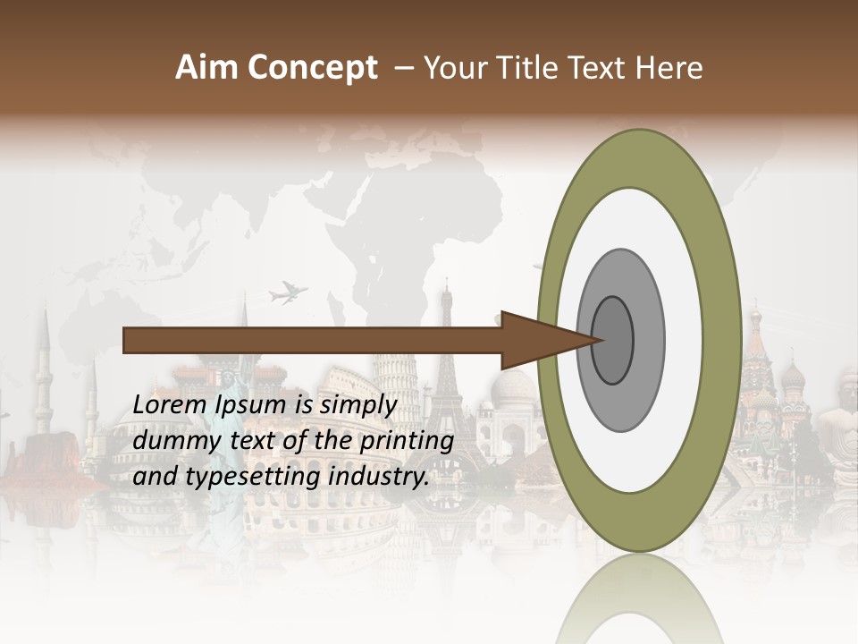 Europe International Journey PowerPoint Template