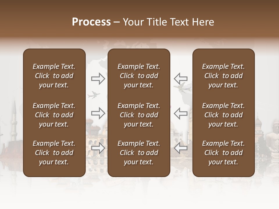 Europe International Journey PowerPoint Template