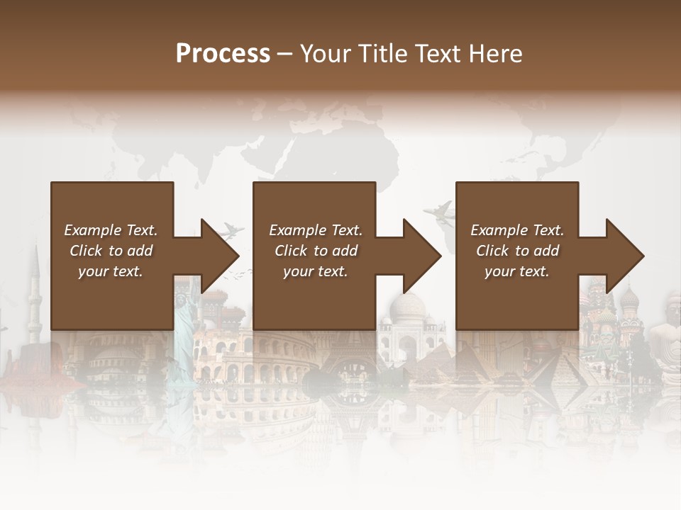 Europe International Journey PowerPoint Template