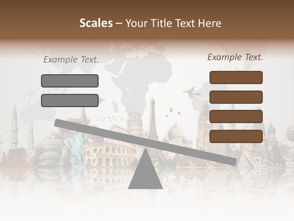 Europe International Journey PowerPoint Template