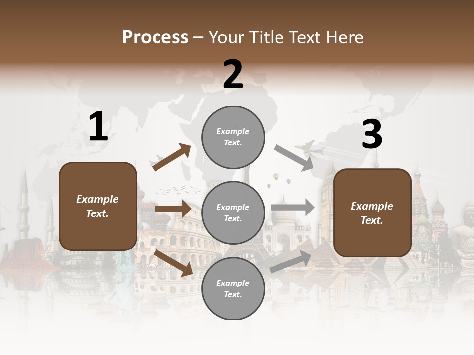 Europe International Journey PowerPoint Template