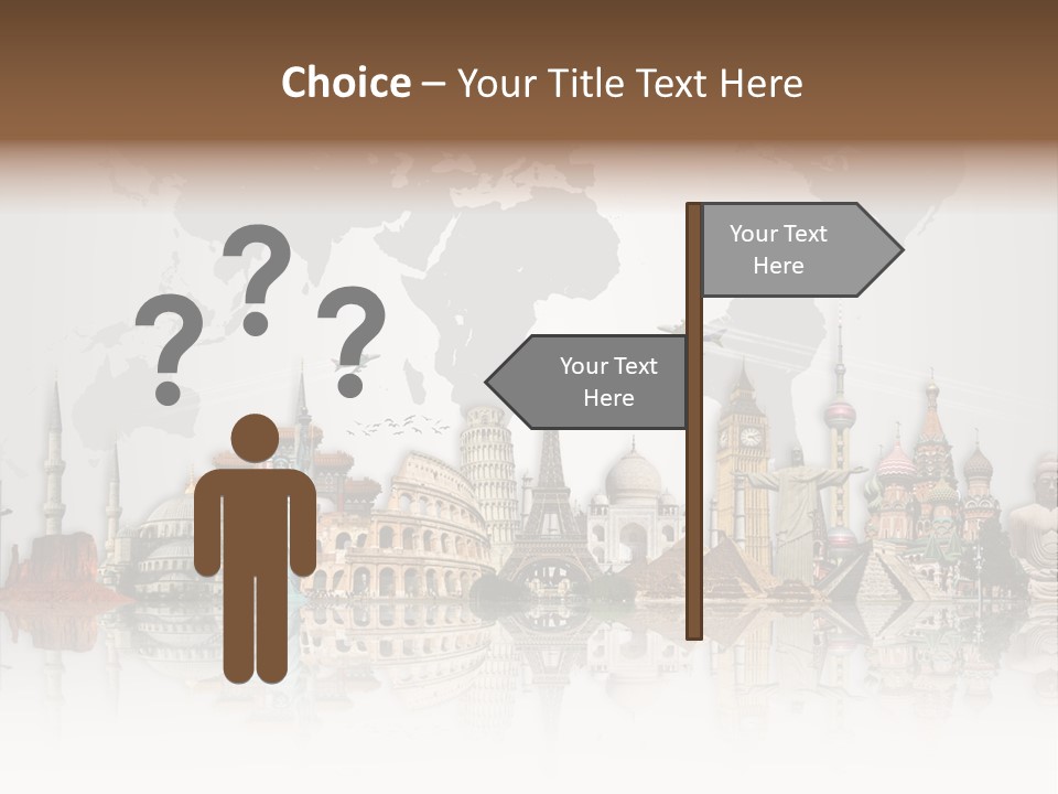 Europe International Journey PowerPoint Template