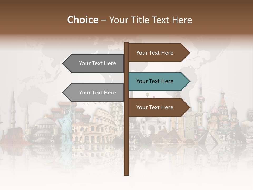 Europe International Journey PowerPoint Template
