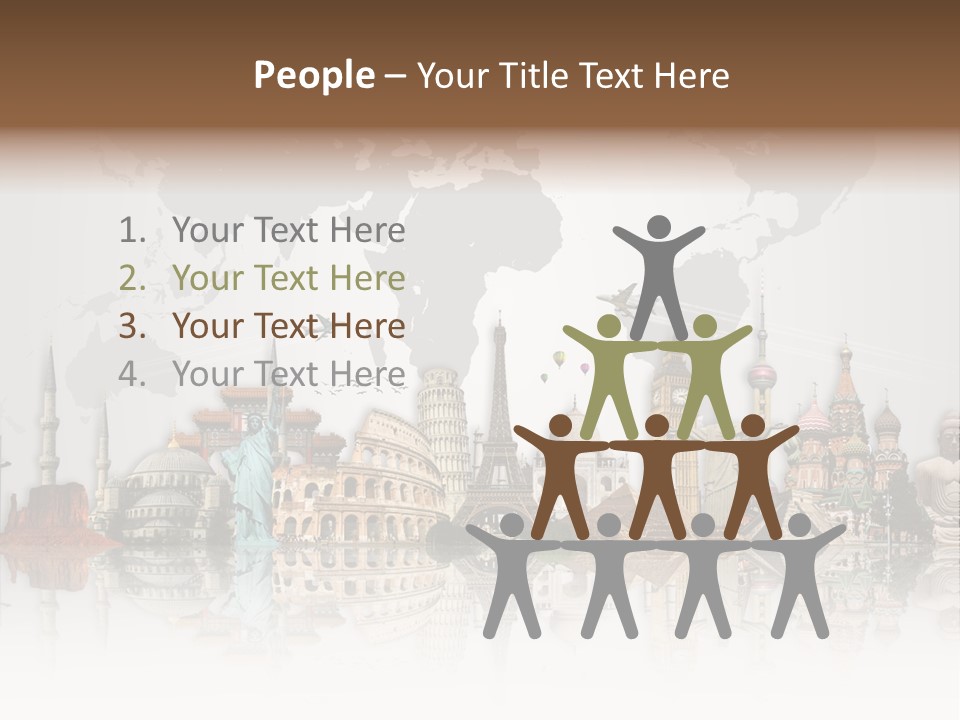 Europe International Journey PowerPoint Template