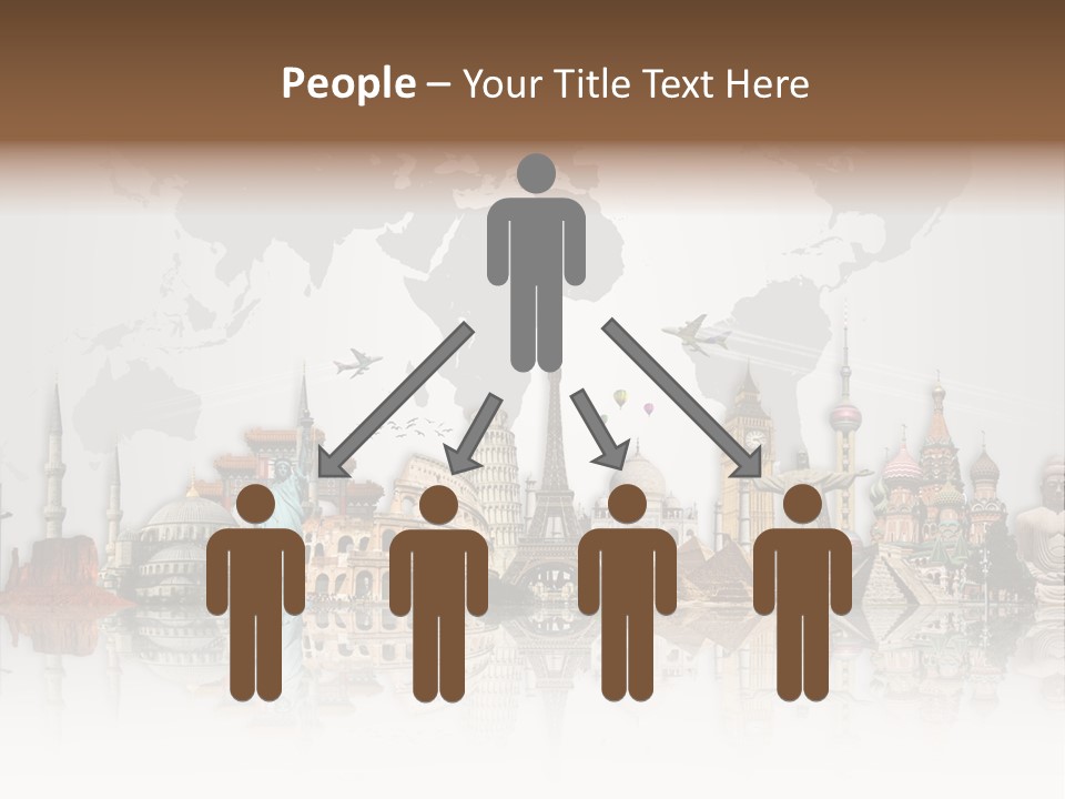 Europe International Journey PowerPoint Template