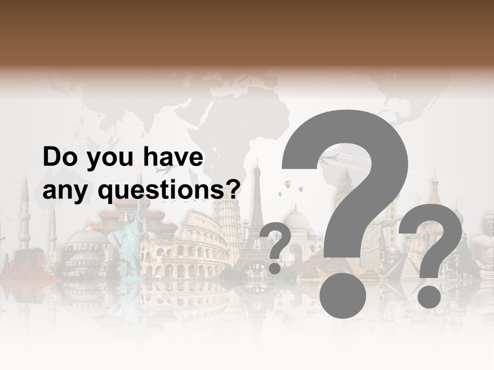 Europe International Journey PowerPoint Template