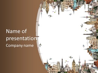 Paris Holidays Trip PowerPoint Template