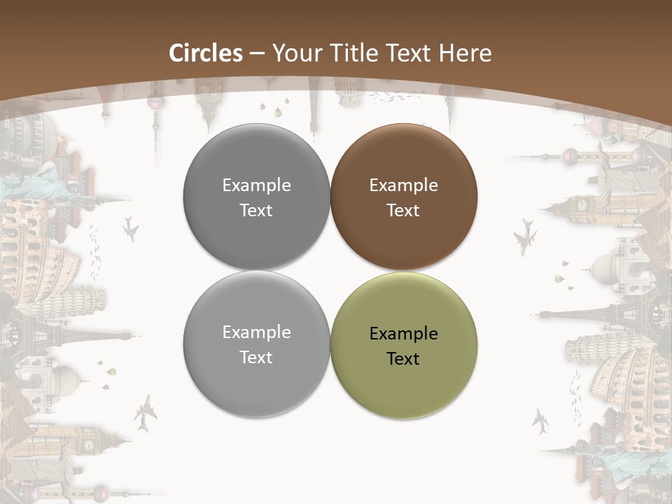 Paris Holidays Trip PowerPoint Template