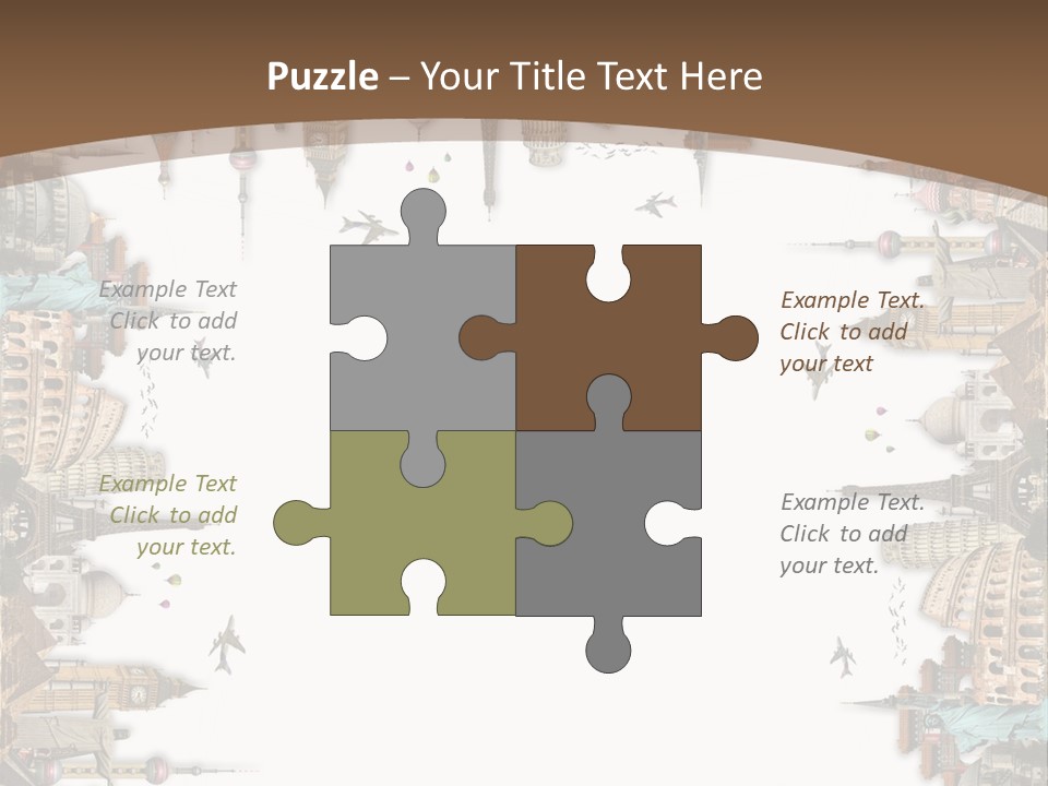 Paris Holidays Trip PowerPoint Template