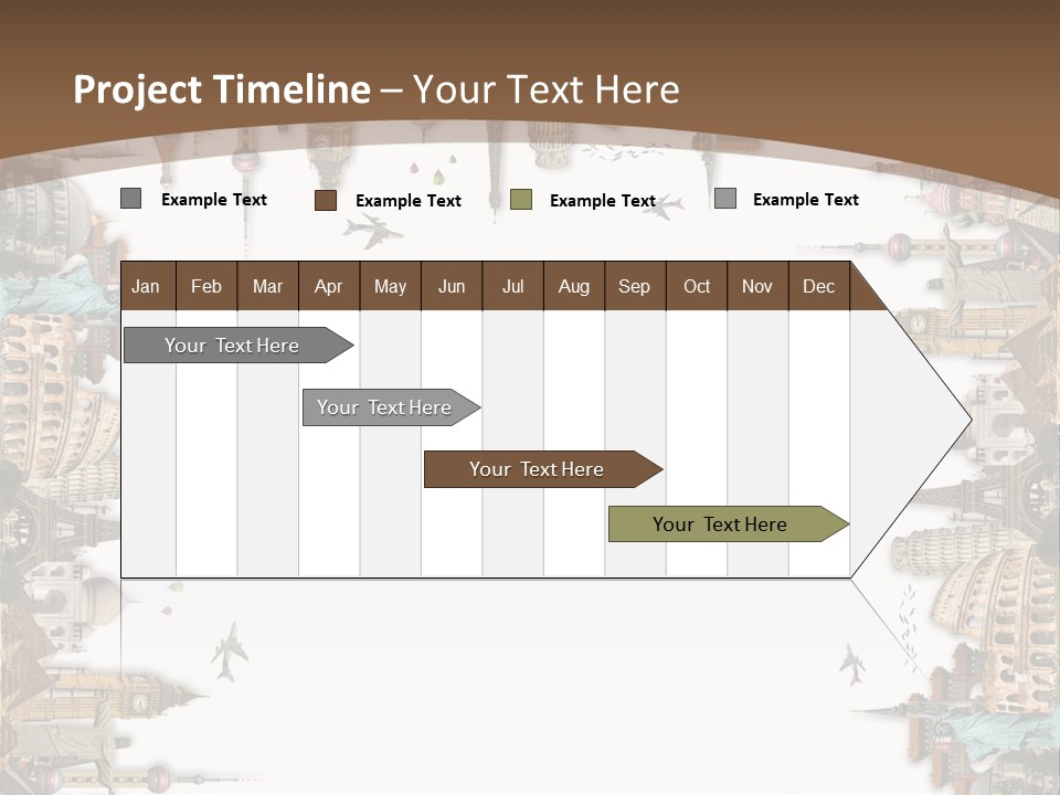 Paris Holidays Trip PowerPoint Template