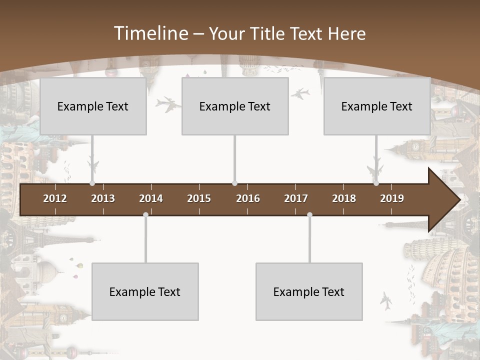 Paris Holidays Trip PowerPoint Template