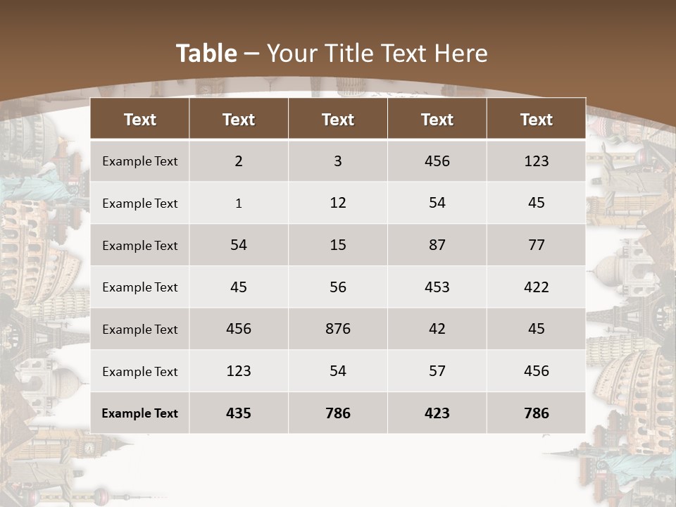 Paris Holidays Trip PowerPoint Template