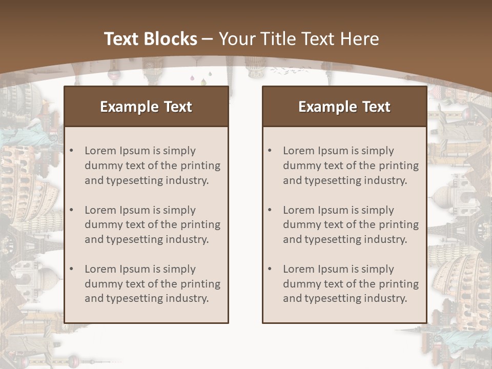 Paris Holidays Trip PowerPoint Template