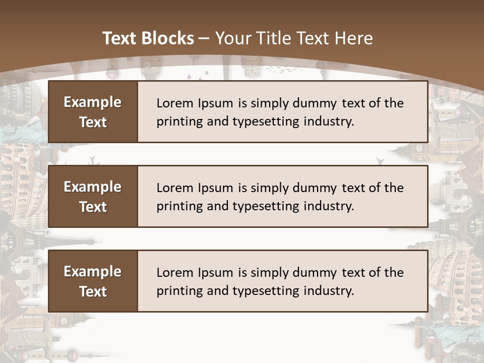 Paris Holidays Trip PowerPoint Template