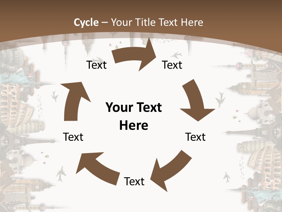 Paris Holidays Trip PowerPoint Template